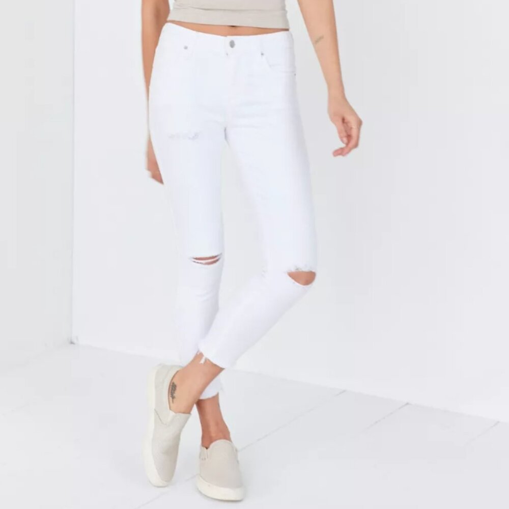 NWT - AGOLDE - Sophie High Rise Jeans - White - 31